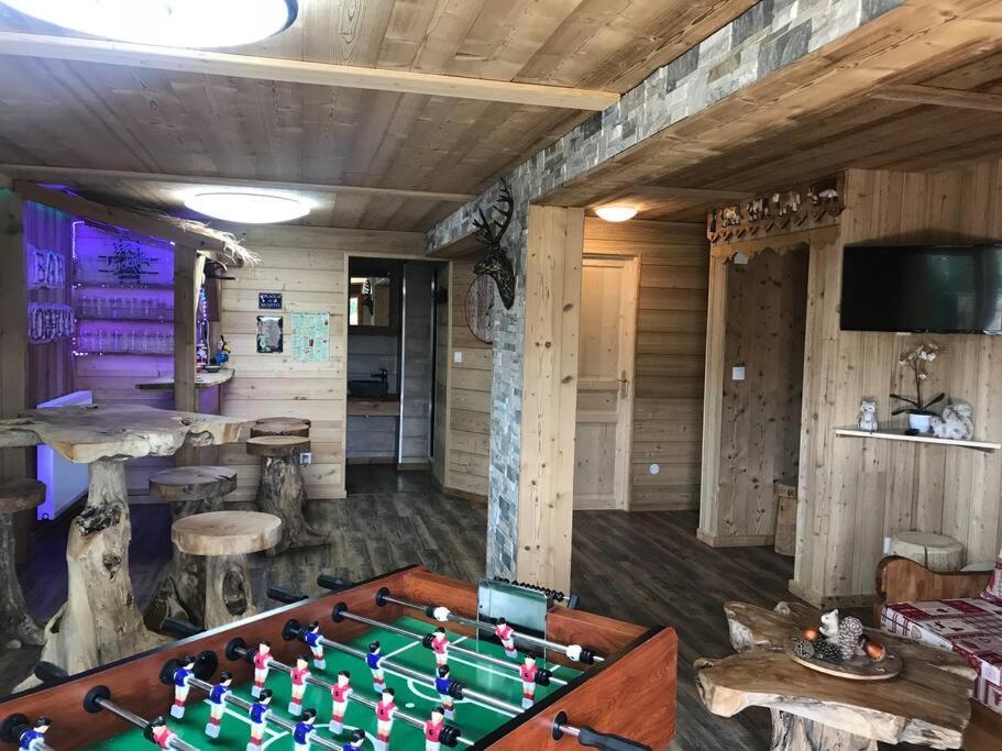 Chalet Spa Le Diamant Nathalie Mn La Rouge La Bresse Bagian luar foto