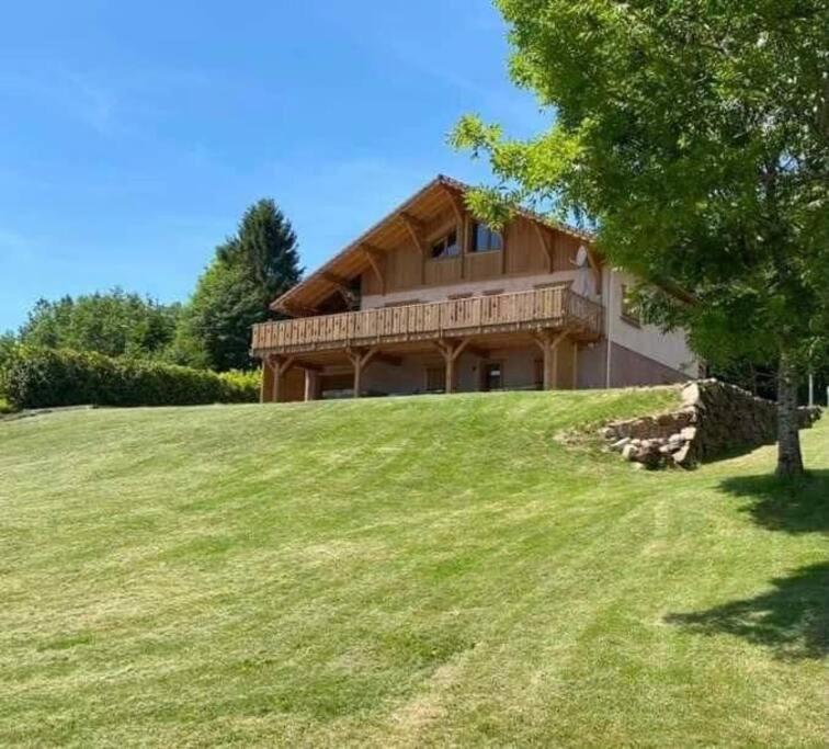Chalet Spa Le Diamant Nathalie Mn La Rouge La Bresse Bagian luar foto
